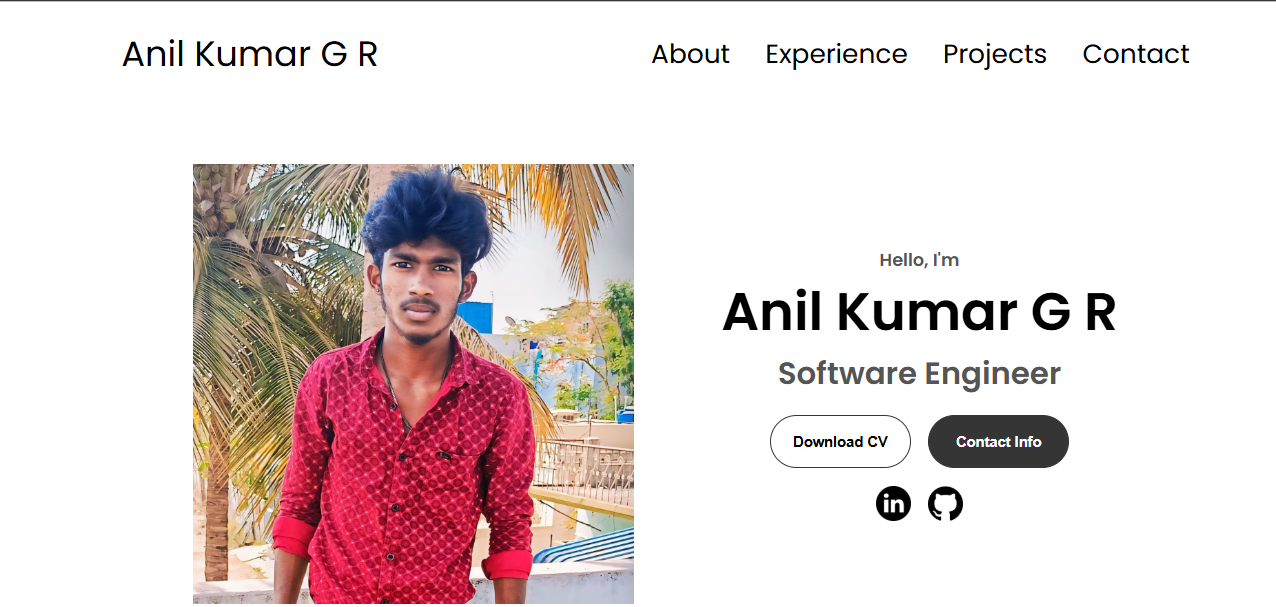 Personal Portfolio Website